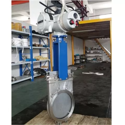 Electric Non-Rising Stem Knife Gate Valves